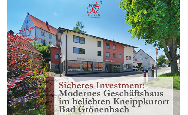 Verkauf Gewerbeimmobilie Investment Kapitalanlage Hoser Immobilien Bad Grönenbach
